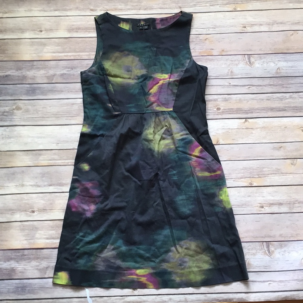 Theory Splatter Paint Dress